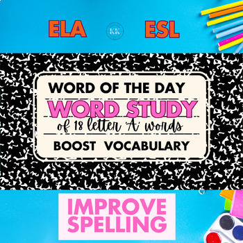 Preview of Daily Etymology| Word Study| Letter A