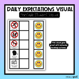Daily Expectations Student Visual | Printable Visual | Saf