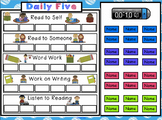 Daily Five Assignments Interactive Smartboard