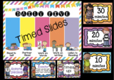 Daily Five Interactive PowerPoint with Timed Sides 30, 20 