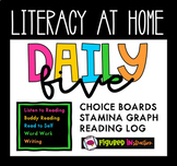 Daily Five Literacy At Home