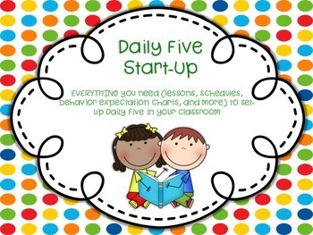Preview of Daily Five Start-up Lessons