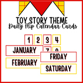 Daily Flip Calendar Cards | Toy Story Theme