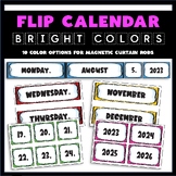 Daily Flip Calendar & Pocket Chart Calendar  | BRIGHT Colo