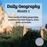 Daily Geography Month 1