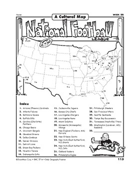 Daily Geography Practice Grade 5 Weeks 25 30 Tpt