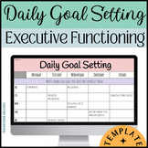 Daily Goal Setting | Reusable Template | SPED Back to Scho