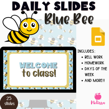 Preview of Daily Google Slides Templates | Bee Slide Template