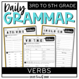 Daily Grammar Activities - Verbs - Grammar Worksheets for 
