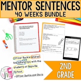 Daily Grammar Mentor Sentence Units Bundle (Grade 2): 40 Weeks!