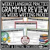 Grammar Review Practice 3rd 4th Grade Grammar Paragraph Pr
