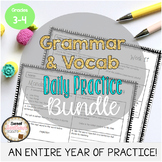 Daily Grammar Practice and Vocabulary Spiral Review Worksh