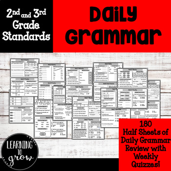 Preview of Daily Grammar Review