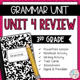 Grammar Third Grade Activities: Unit 4 Review