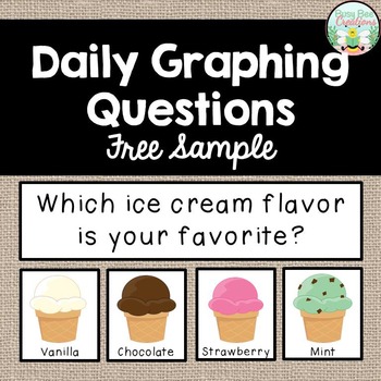 Daily Graphing Questions FREE
