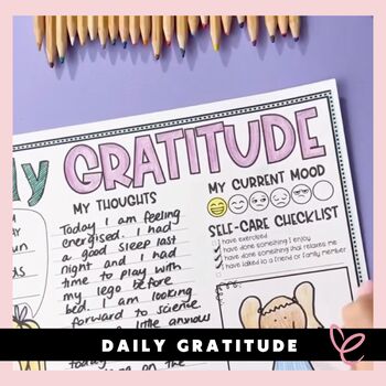 Preview of Daily Gratitude | Distance Learning