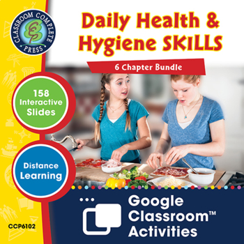 Preview of Daily Health & Hygiene Skills - Google Slides BUNDLE (SPED)