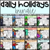 Daily Holidays and Celebrations- Bundle | Distance Learning