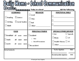 Daily Home-School Communication Sheet
