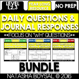 Daily Journal BUNDLE (Writing for the Entire Year)