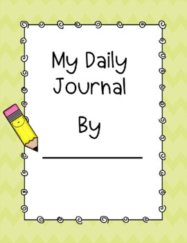 Preview of Daily Journal (Differentiated)