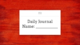 Daily Journal-Google Classroom/Slides
