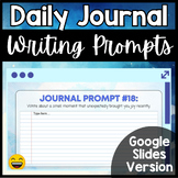 Daily Journal Prompts | SEL | Writing | Free Write | Digit