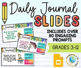 Daily Journal Prompts & Slide Template