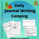 Daily Journal Writing-Camping
