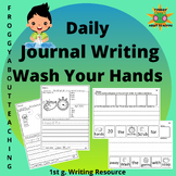 Daily Journal Writing - Wash Your Hands