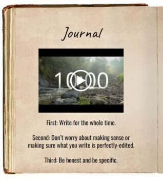 Preview of Daily Journal with Timer, Intervention, Getting to know Students, with Rubric