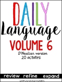 Daily Language 6 D'Nealian