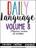 Daily Language 8 D'Nealian