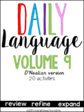 Daily Language 9 D'Nealian