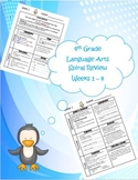 4th Grade Daily Language Arts Spiral Review Bundle (Weeks 1-36)