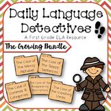 First Grade Daily Language Detectives: The Growing Bundle!