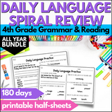 Daily Language Review - 4th Grade All Year Long Bell Ringe