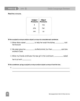 DLR Week 14  Daily language review, Language review, Vowel sound