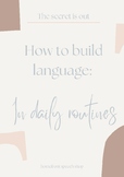 Daily Language Routines- Mini Guide