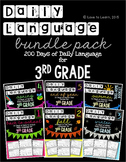 Daily Language Third Grade Bundle Pack