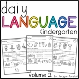 Daily Language Volume 2 Kindergarten