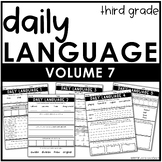 Daily Language Volume 7 Third Grade