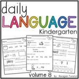 Daily Language Volume 8 Kindergarten