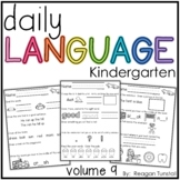 Daily Language Volume 9 Kindergarten