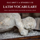 Daily Latin Vocabulary Quizzes - ALL YEAR (Cambridge Latin