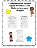 Daily Learning & Behavior Reports