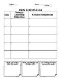 Daily Learning Log