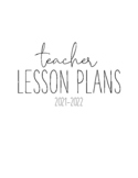 Daily Lesson Planner - Master Pages - with Centers