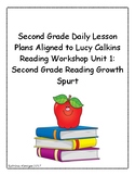 2nd Grade Daily Lesson Plans - Lucy Calkins Reading Worksh