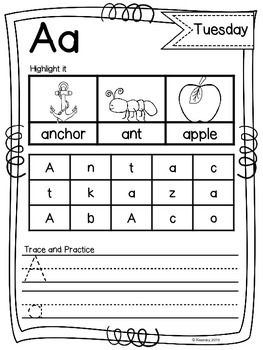 daily letter review by lyndsey mayhaus teachers pay teachers